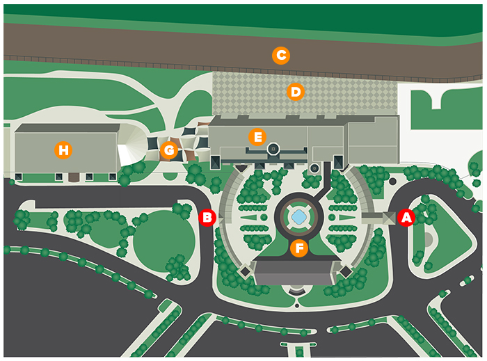 Park Map Lone Star Park at Grand Prairie