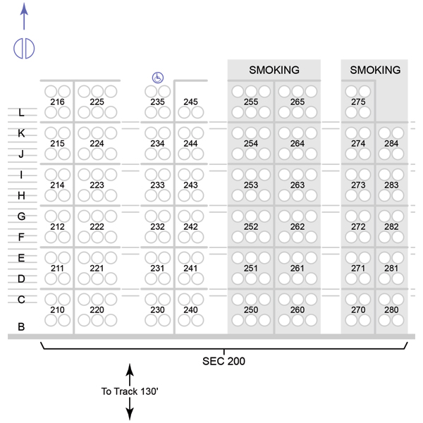 Lone Star Park Concert Seating Chart