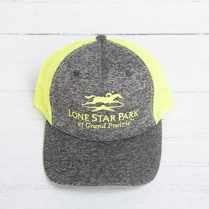 Lt gray neon yellow cap