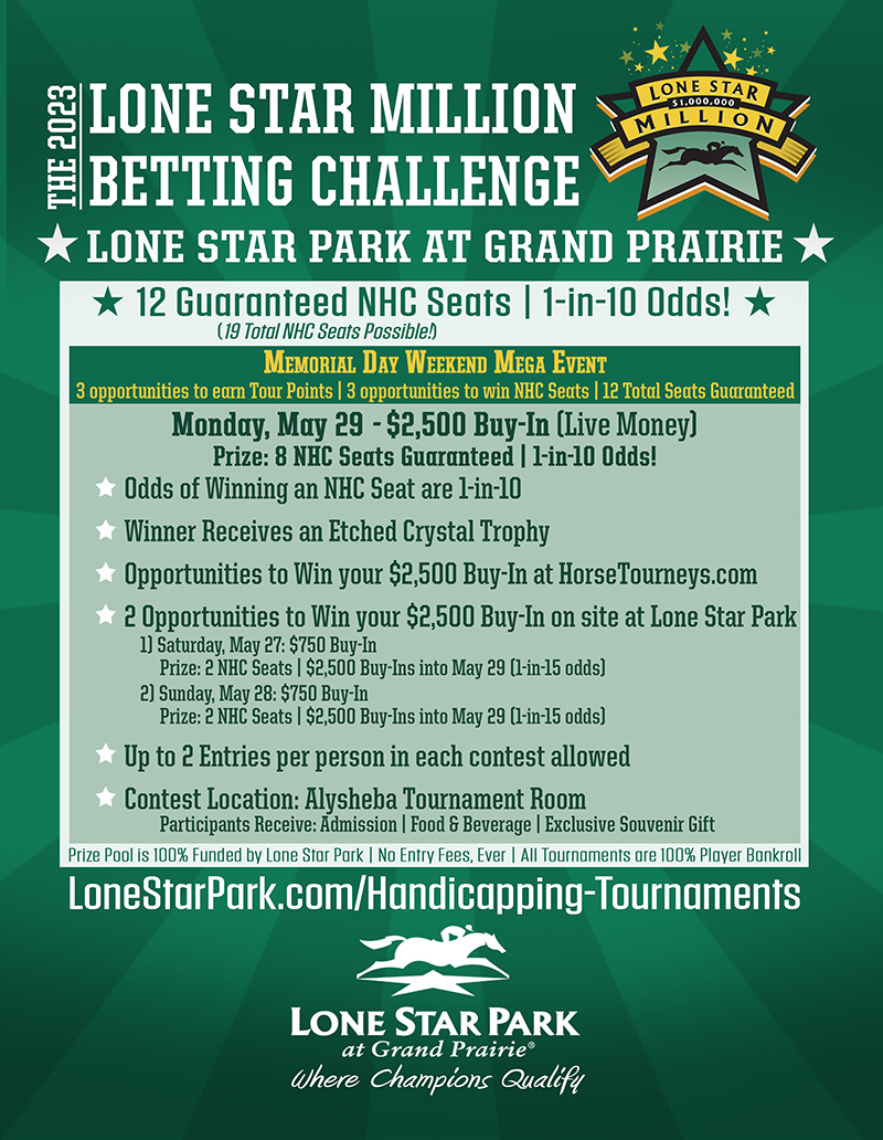 Lone Star Million Betting Challenge Lone Star Park at Grand Prairie